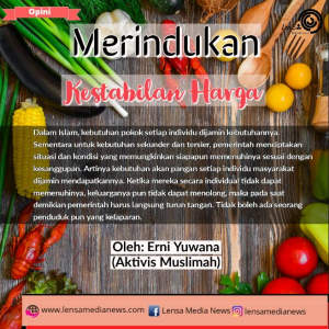 merindukan kestabilan harga