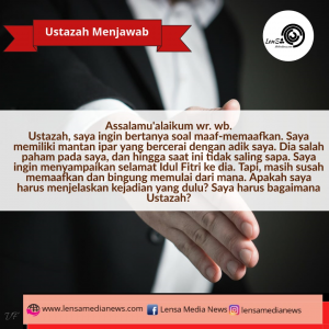 ustazah menjawab