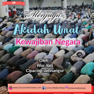 menjaga akidah umat