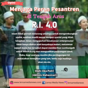 menjaga peran pesantren