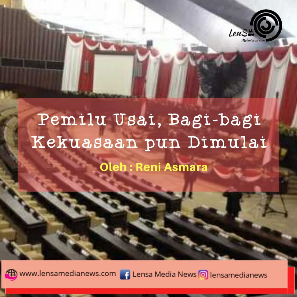pemilu usai bagi_bagi kekuasaan pun dimulai
