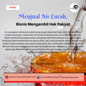 MENJUAL AIR CURAH