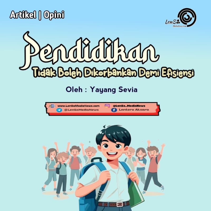 PendidikanEfisiensi-LenSaMediaNews