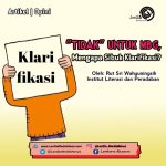 “Tidak” Untuk MBG, Mengapa Sibuk Klarifikasi?