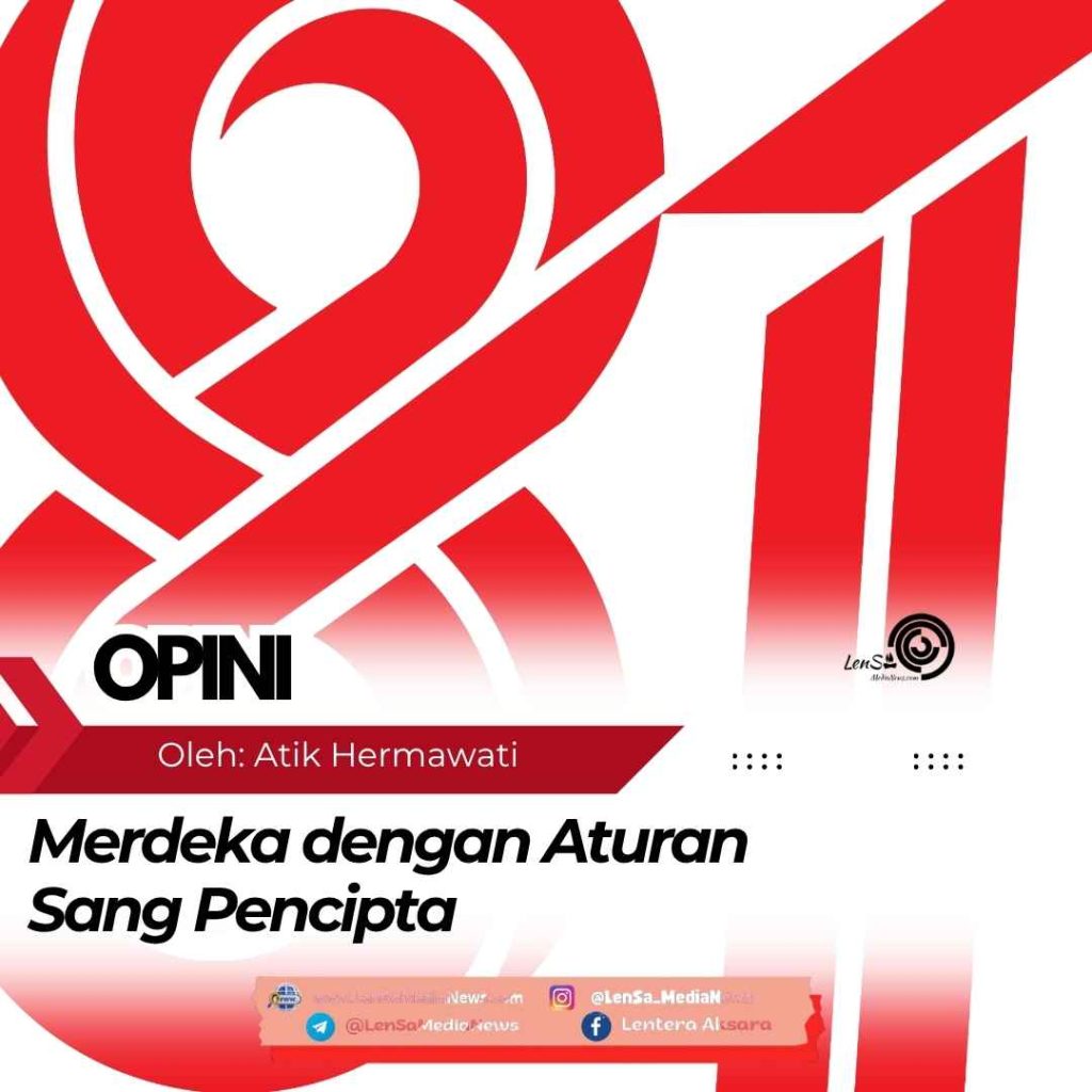 merdeka dengan aturan sang pencipta