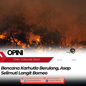 Bencana Karhutla Berulang, Asap Selimuti Langit Borneo