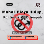 Mahal Biaya Hidup, Konten Haram Ditempuh